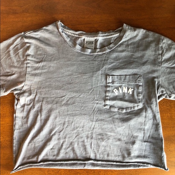 Moderately used grey, PINK Crew Neck - Picture 2 of 4